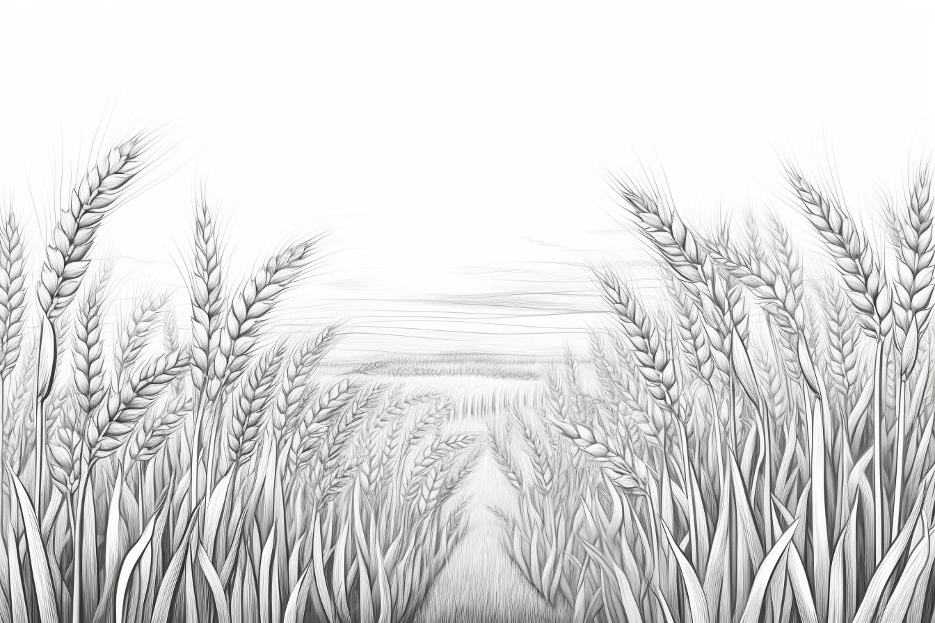 How to Draw a Wheat Field Yonderoo