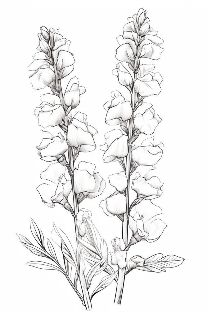 snapdragon sketch