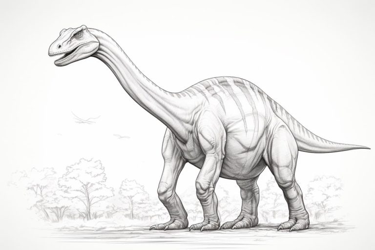 How to Draw an Argentinosaurus