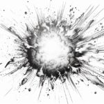 how to draw a cosmic explosion