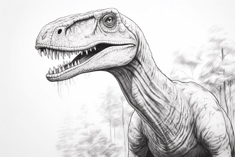 How to Draw a Dromaeosaurus