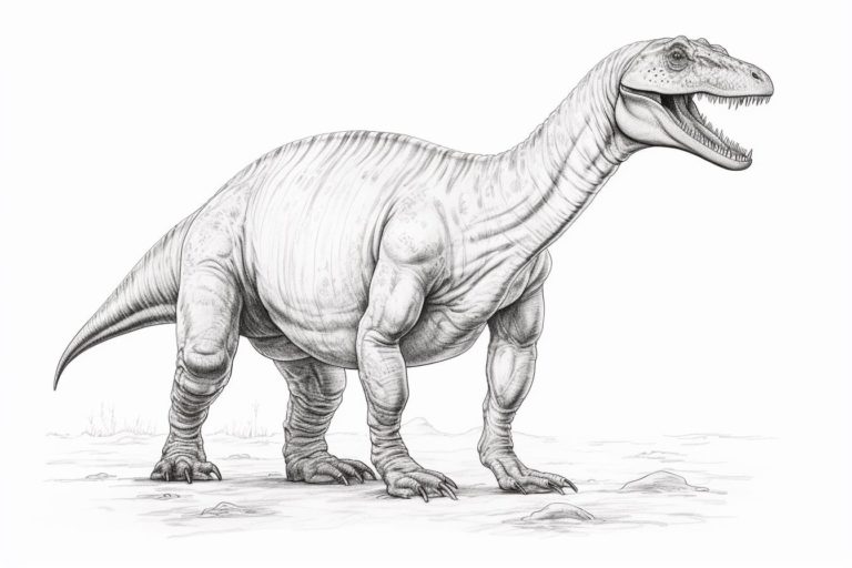 How to Draw an Edmontosaurus