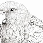 how to draw a kakapo