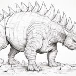 How to Draw a Kentrosaurus