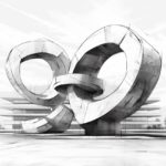 how to draw a modern art sculpture