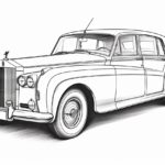 how to draw a Rolls Royce