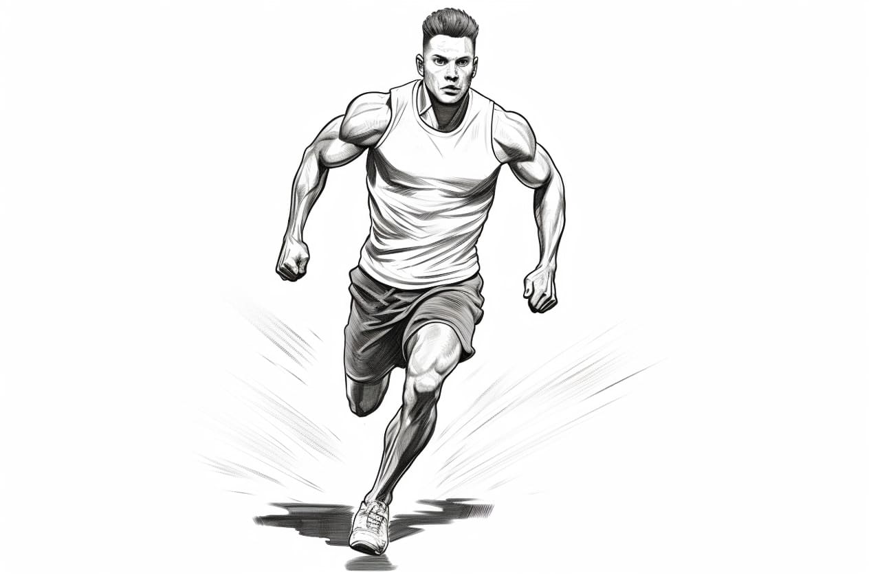 How to Draw a Runner Yonderoo