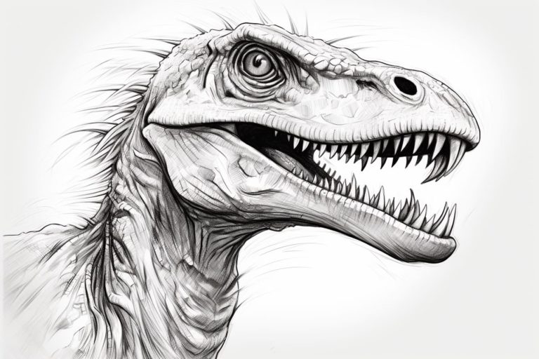 How to Draw a Velociraptor