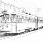 How to Draw a Vintage Streetcar