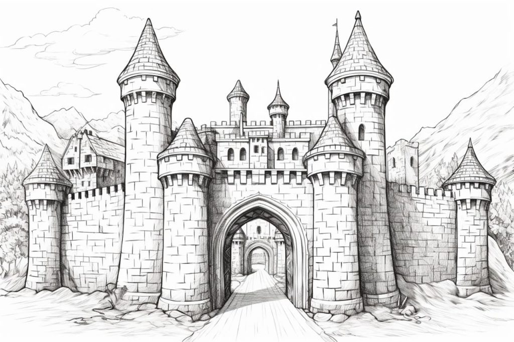 castle gates