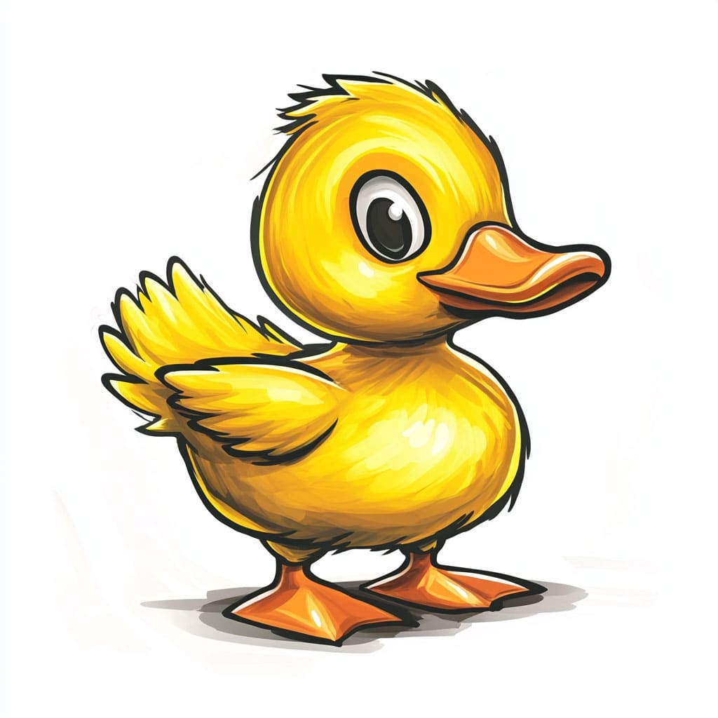 logo of a baby duck