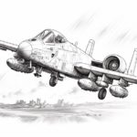 How to Draw an A-10 Warthog
