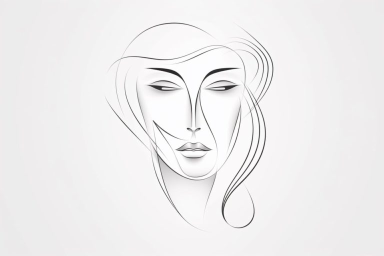 How to Draw an Abstract Face