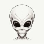 How to Draw an Alien Face