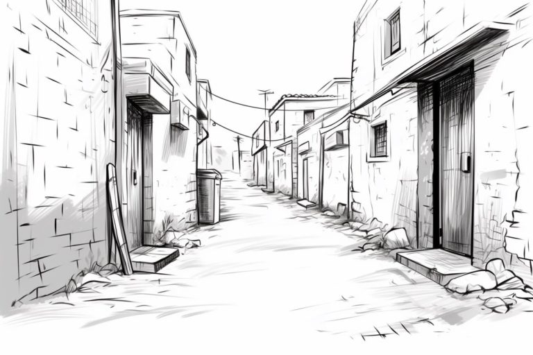 How to Draw an Alleyway