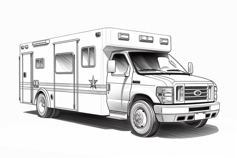 How to Draw an Ambulance