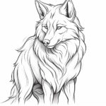 How to Draw an Anime Wolf