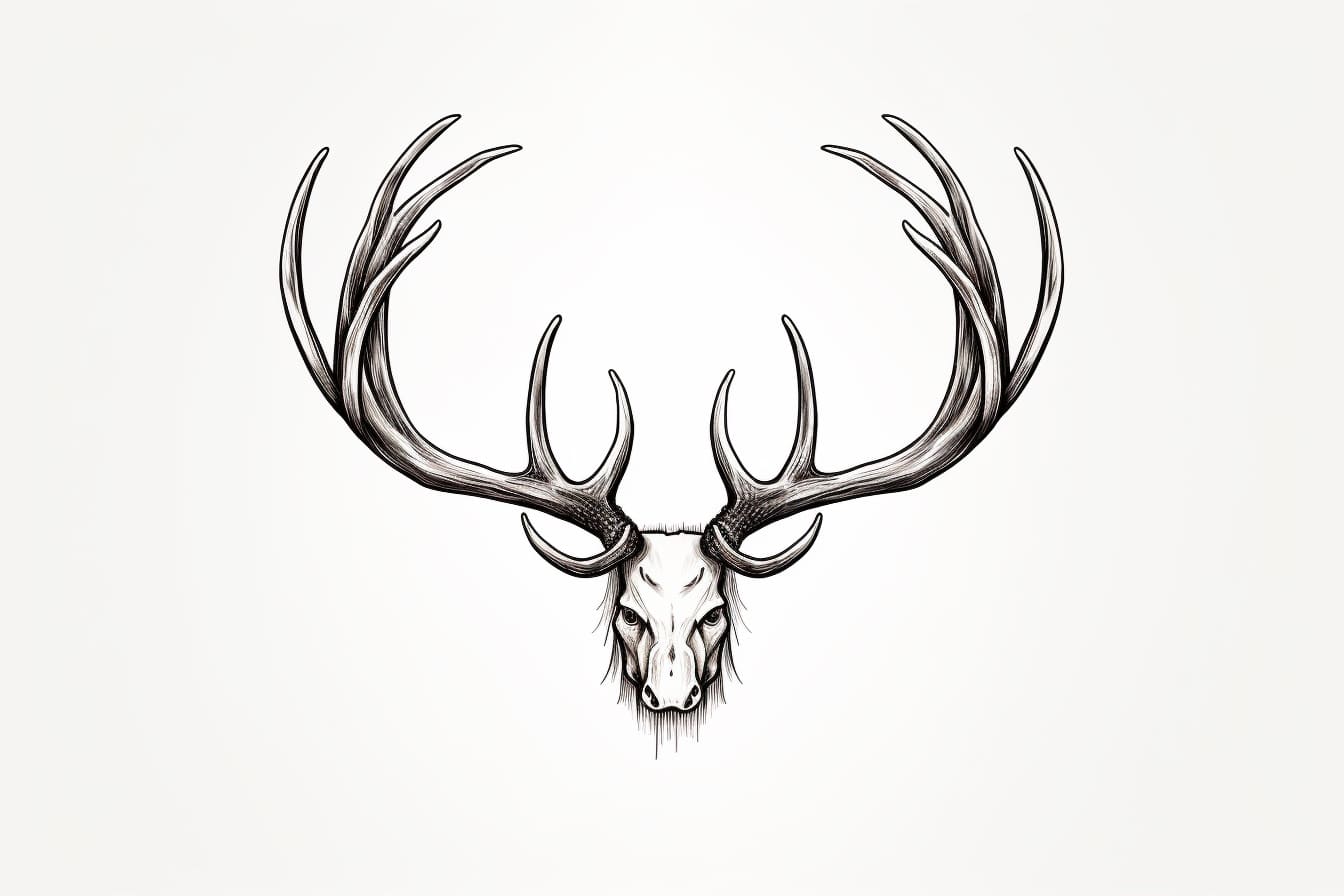 How to Draw an Antler