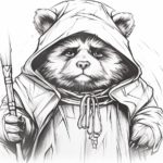 How to Draw an Ewok