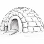 How to Draw an Igloo