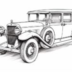 How to Draw an Old Car