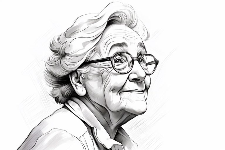 How to Draw an Old Lady