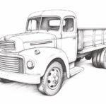 How to Draw an Old Truck