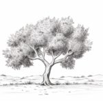 How to Draw an Olive Tree