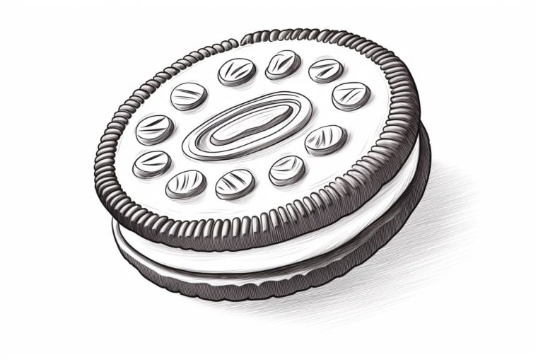 How to Draw an Oreo