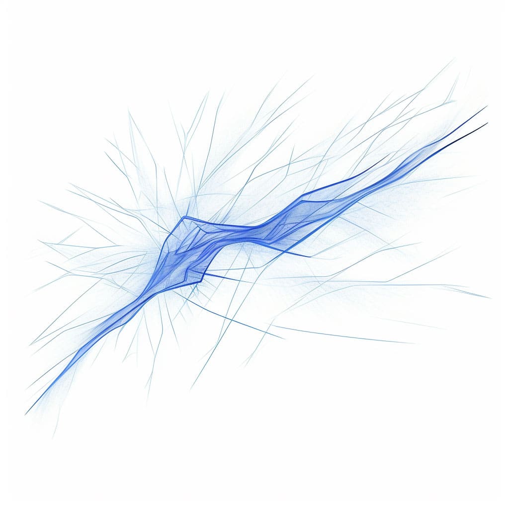 natural fractals - lightning strike