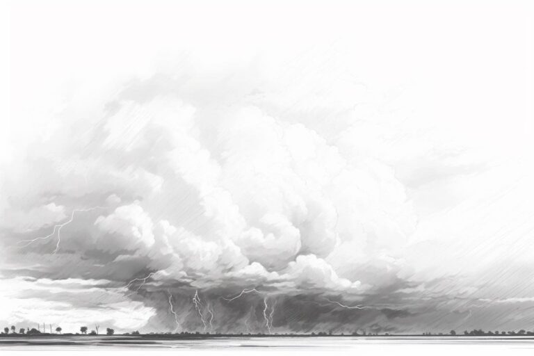 Drawing Weather - Stormy Skies