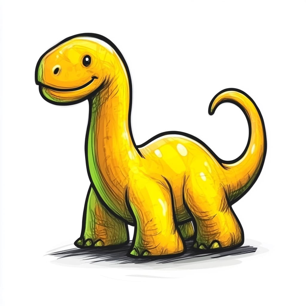 How to Draw a Brontosaurus logo