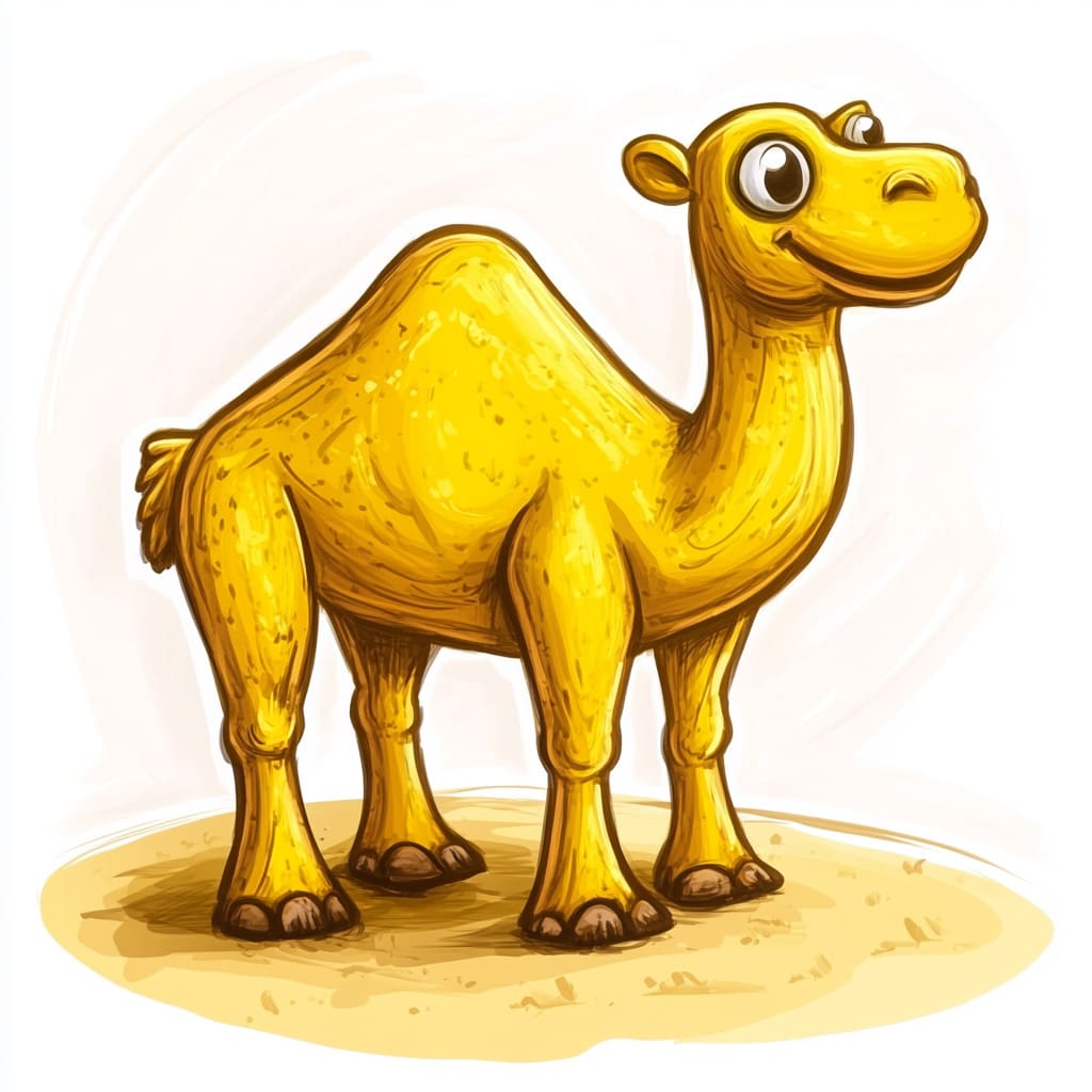 How to Draw a Camel logo