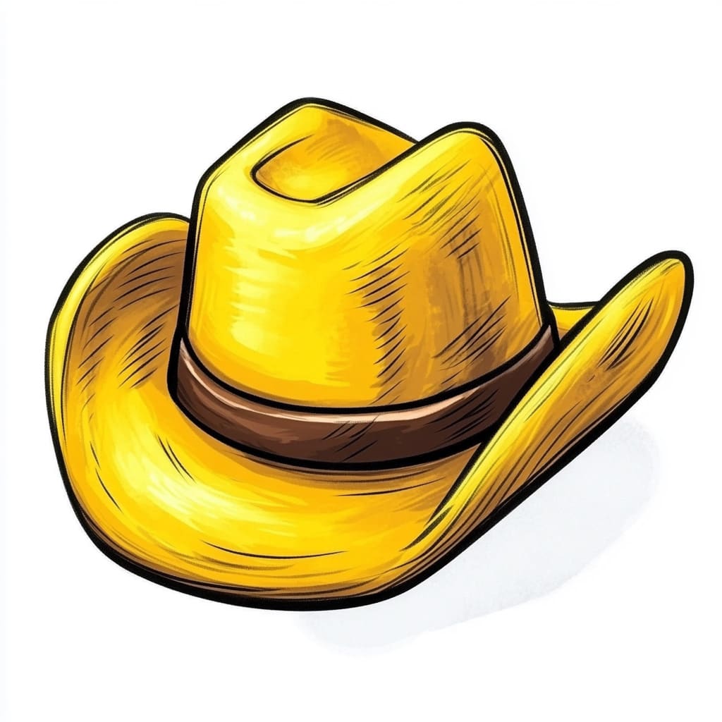 How to Draw a Cowboy Hat logo