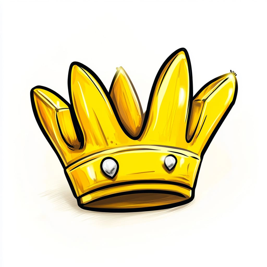 How to Draw a Crown logo