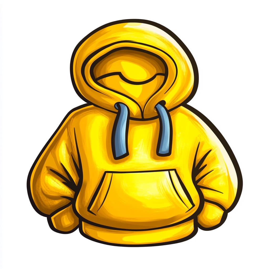 How to Draw a Hoodie logo