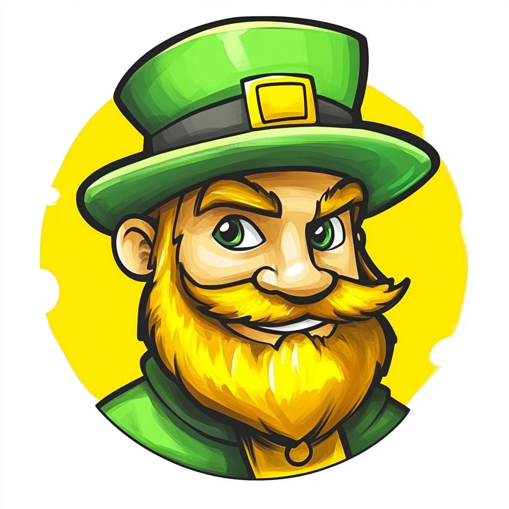 How to Draw a Leprechaun Easy logo