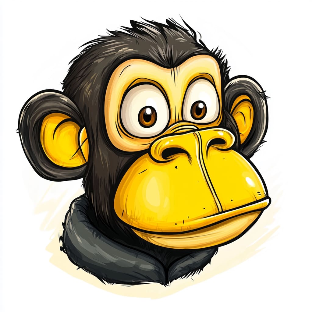 How to Draw a Monkey Step by Step logo