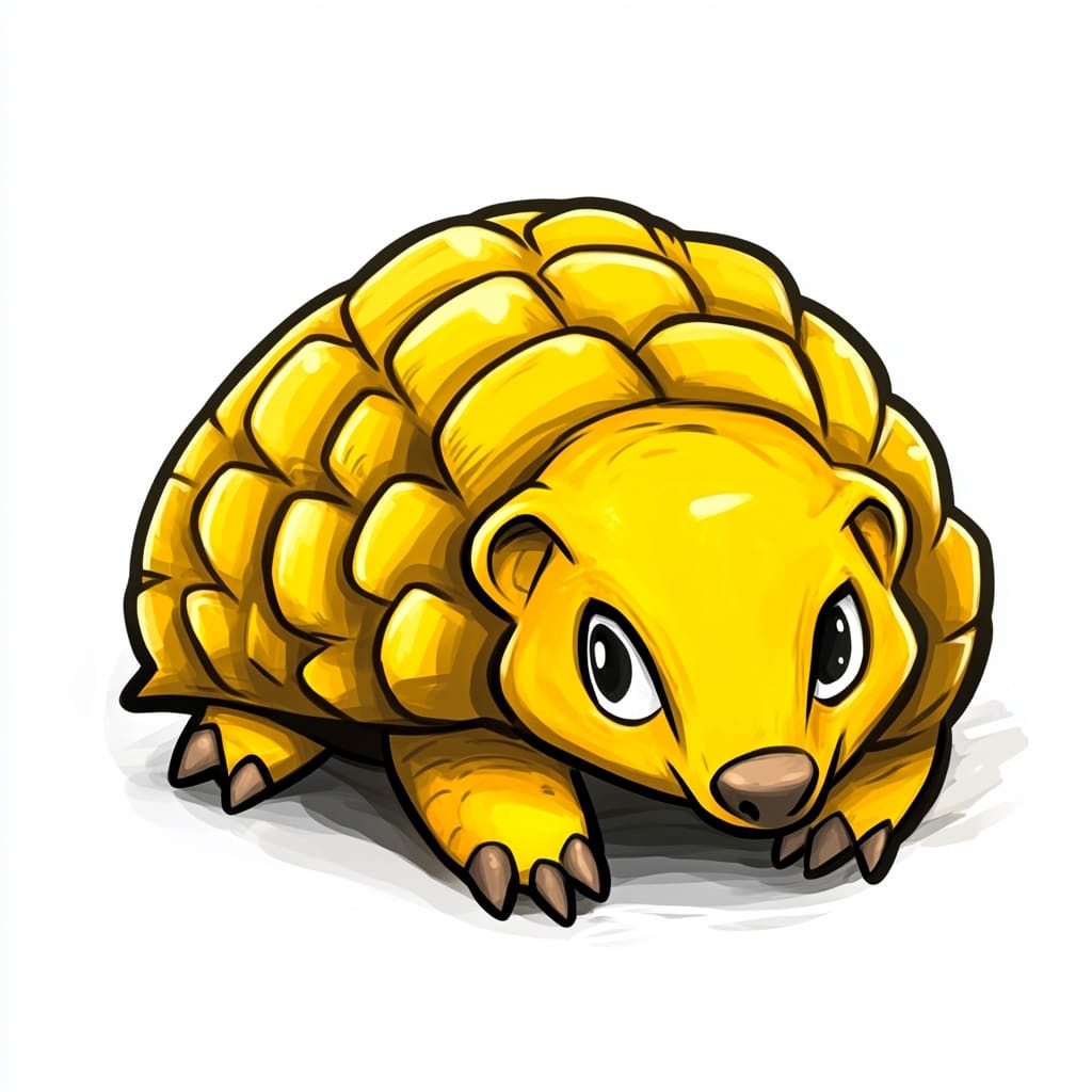 How to Draw a Pangolin logo