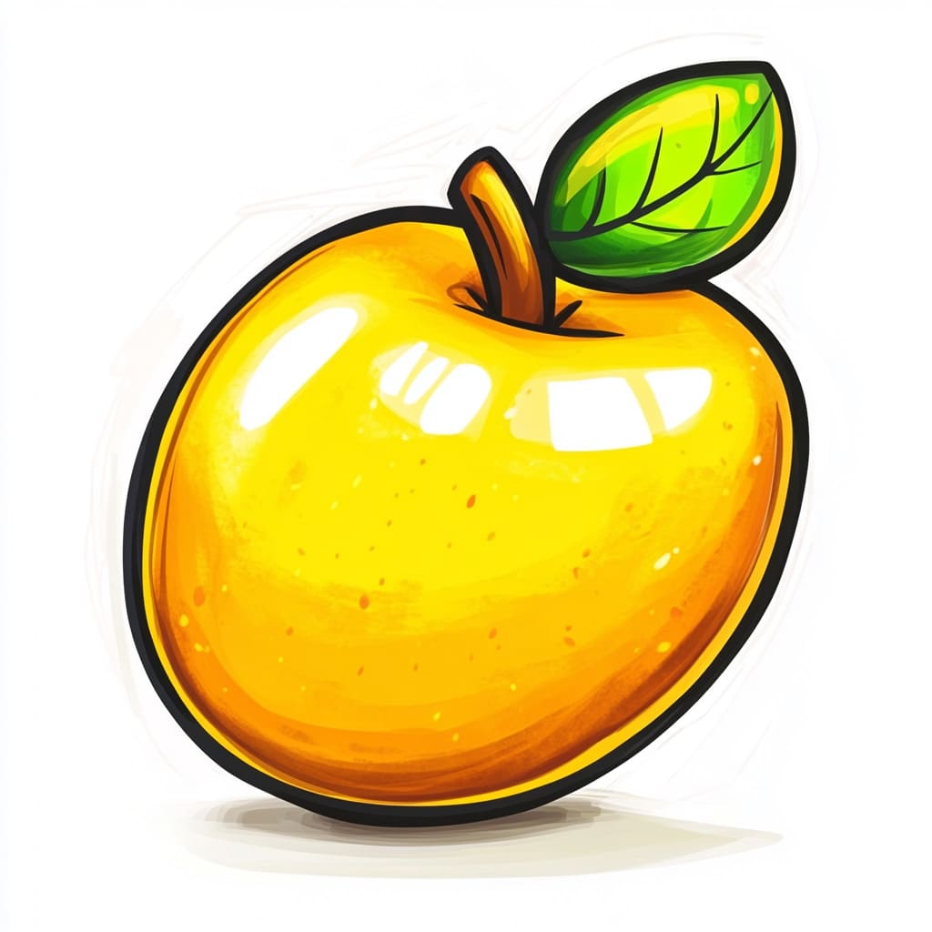 How to Draw a Peach logo