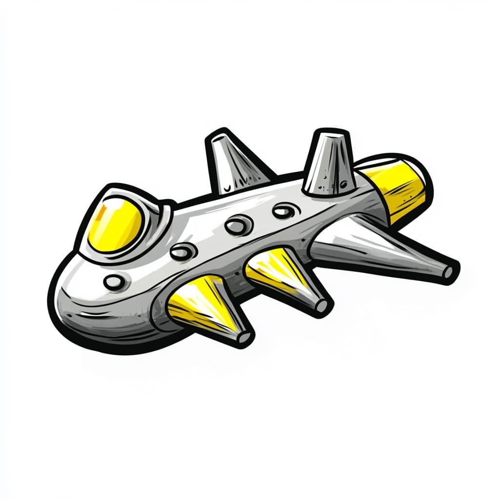 spaceship logo