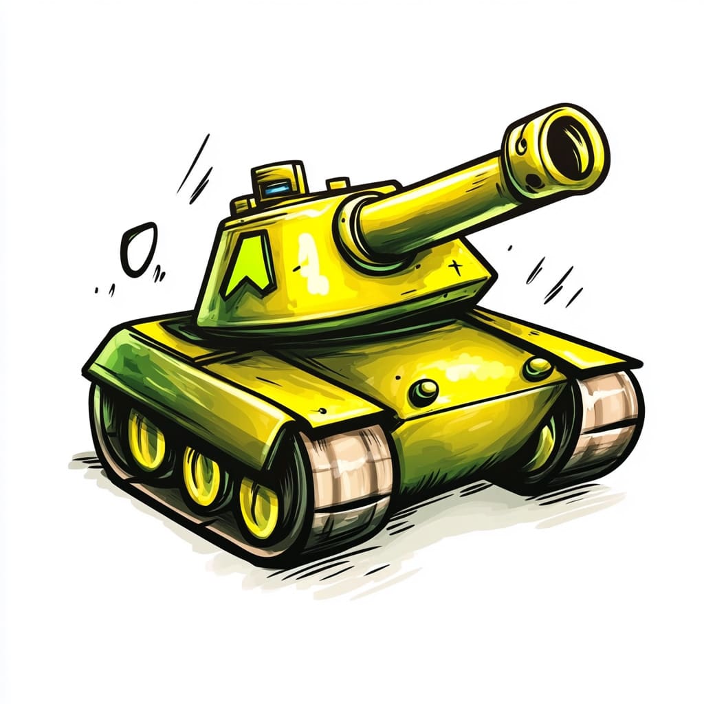 How to Draw a Tank logo