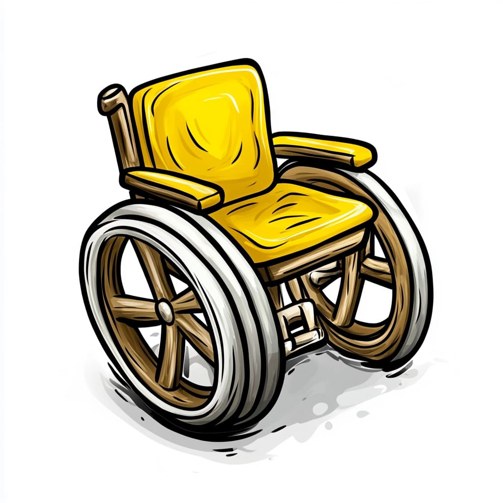 How to Draw a Wheelchair logo