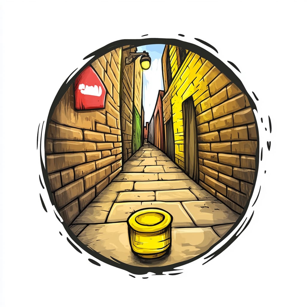 How to Draw an Alleyway logo