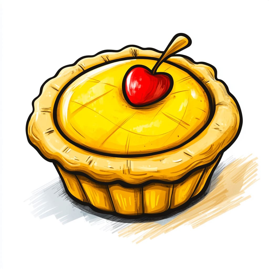 How to Draw an Apple Pie logo