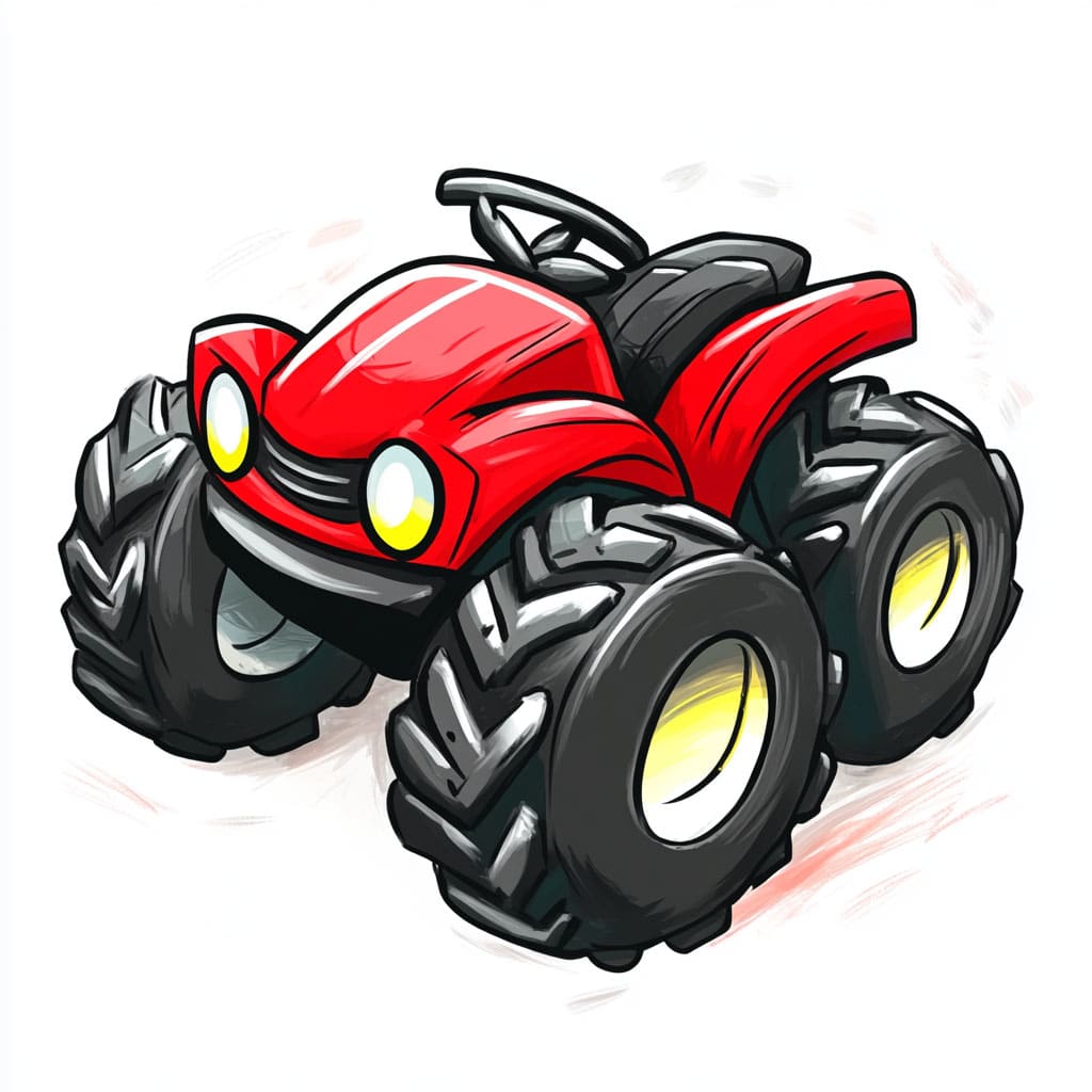 How to Draw an ATV logo