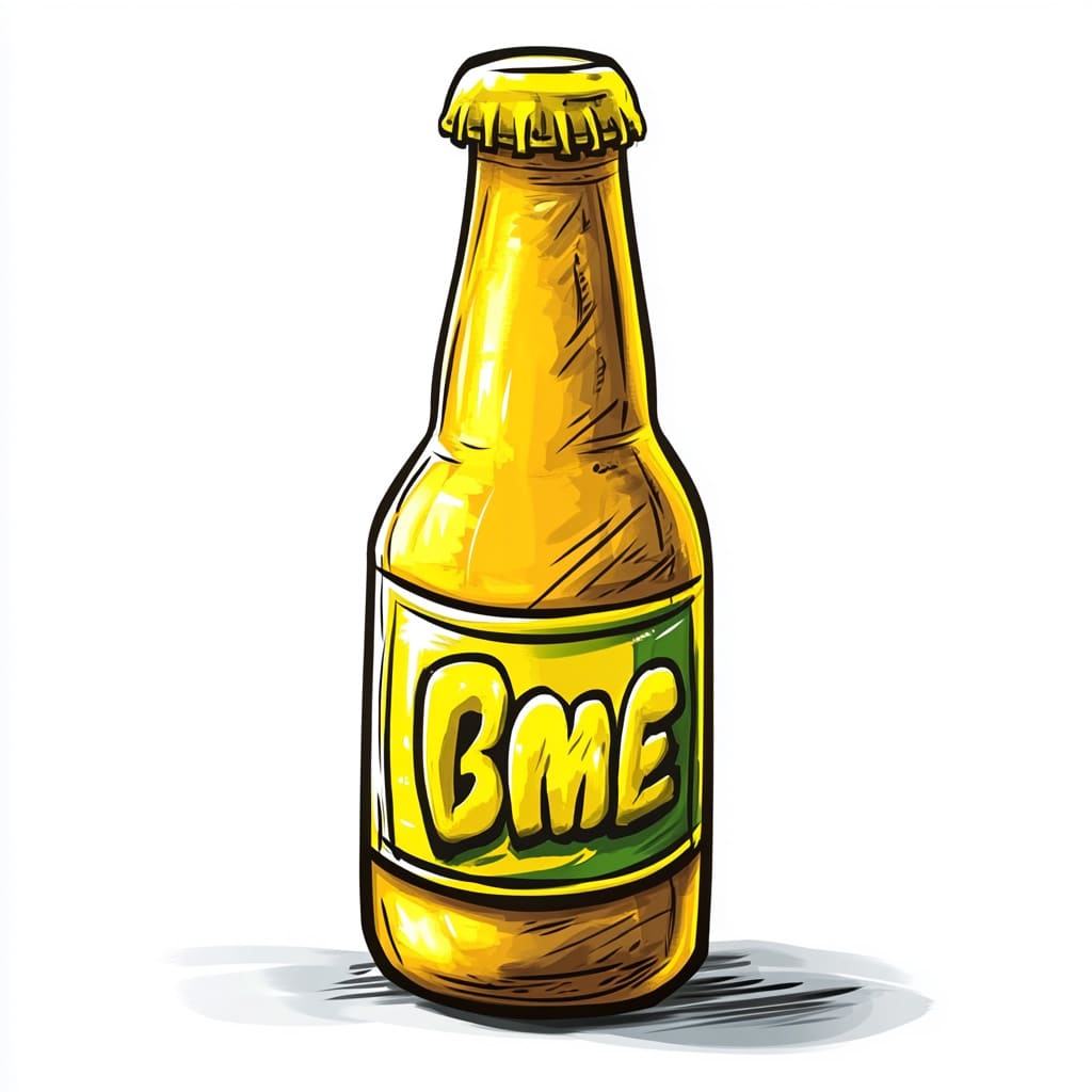 How to Draw a Beer Bottle logo