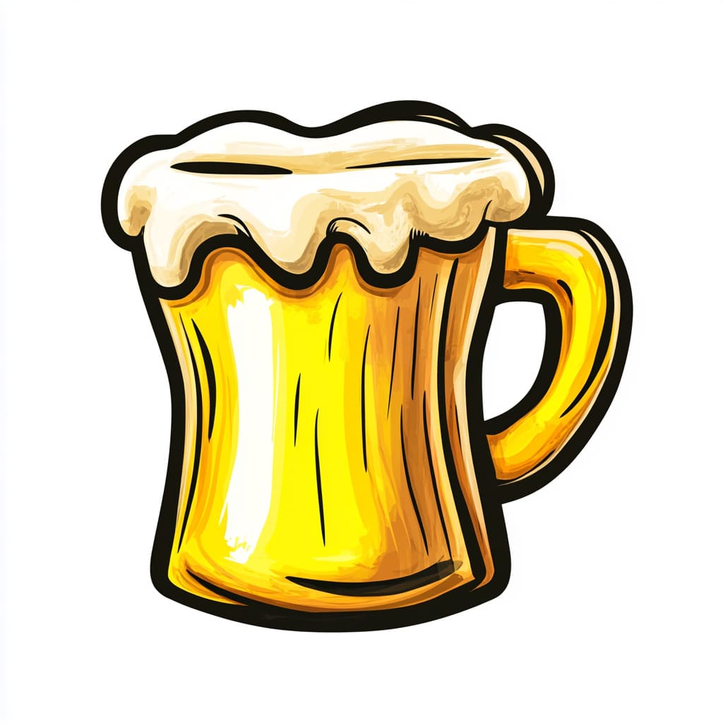 How to Draw a Beer Mug logo