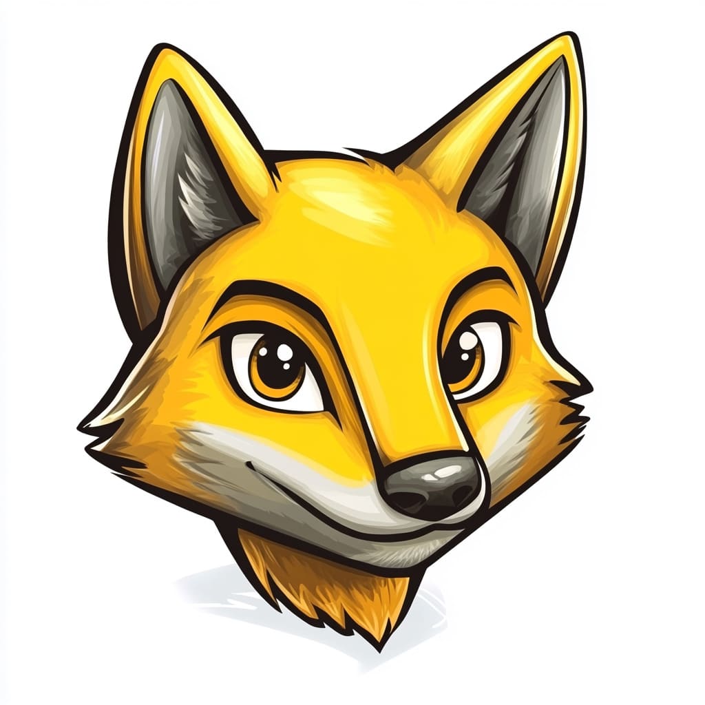 How to Draw a Jackal logo