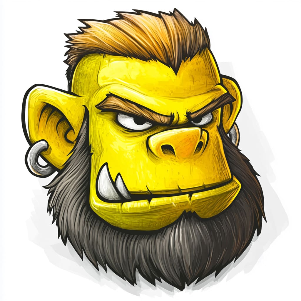 How to Draw an Ogre logo